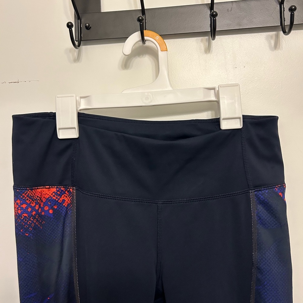 Athleta Electro Cobalt Ankle Tight Mesh Leggings - Picture 4 of 12